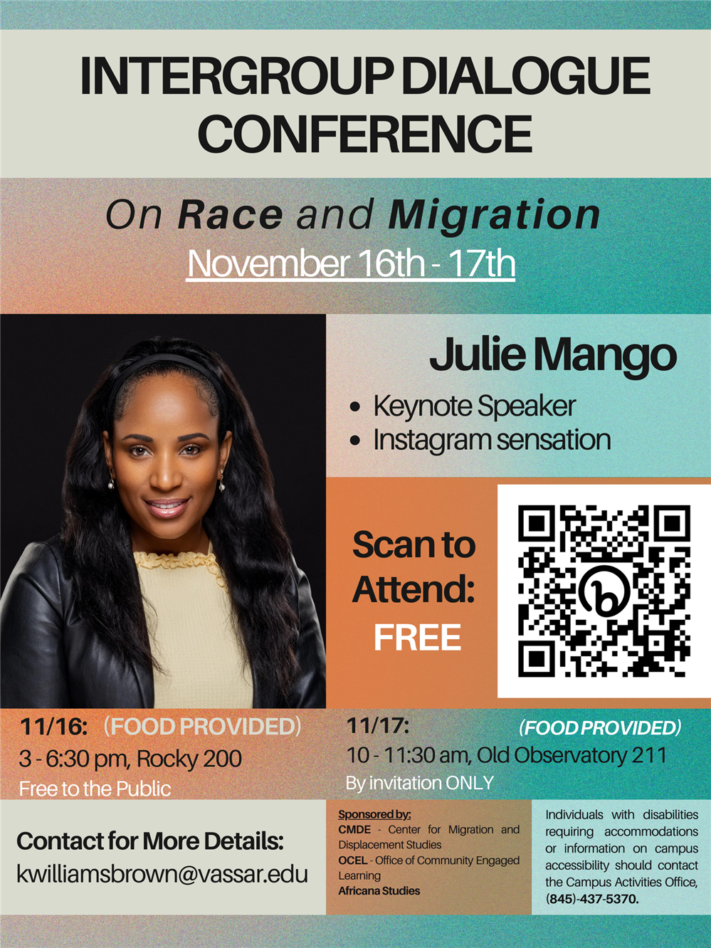 Inter dialogue with Julie Mango